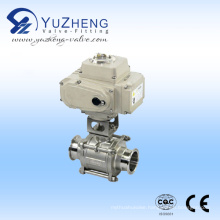 Pneumatic Clamp Non-Retention 3PC Ball Valve